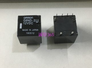G8ND-2U 12VDC car window lift relay 8-pin brand new
