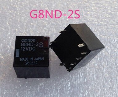 G8ND-2S G8ND-2u 12VDC car window lift Omron relay 8-pin brand new