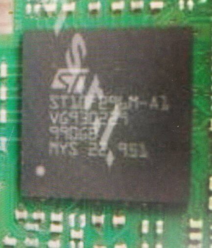 ST10F296M-A1 car computer board chip CPU blank no data