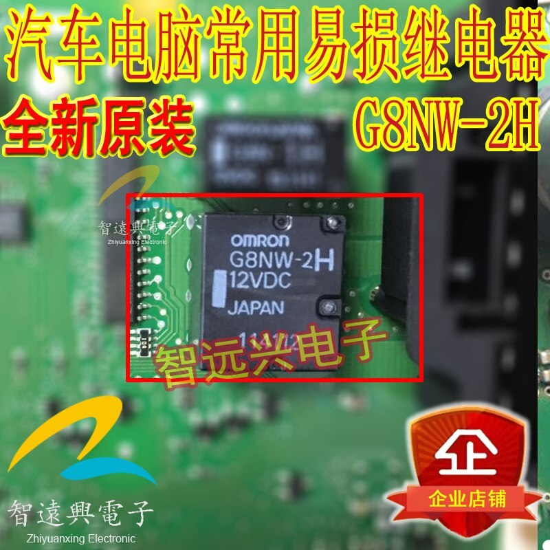 G8NW-2H-12VDC for Geely Emgrand turn signal vulnerable car relay 10pin brand new G8NW-2H