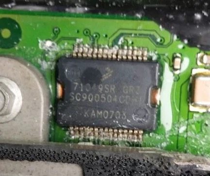 SC900504CDH1 71049SR for Ford Focus Engine Computer Injector Driver IC