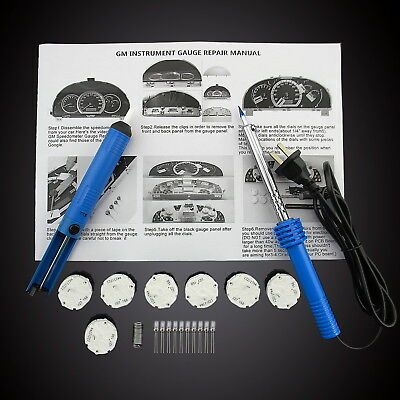 7pcs for GM GMC Stepper Motors Speedometer Gauge Repair kit Instrument Cluster Tools for Chevy Pontiac Cadillac Buick