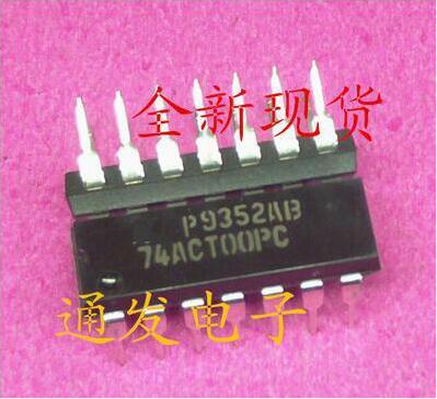 Best Quality Free shipping 10PCS 74ACT00PC 74ACT00 DIP14