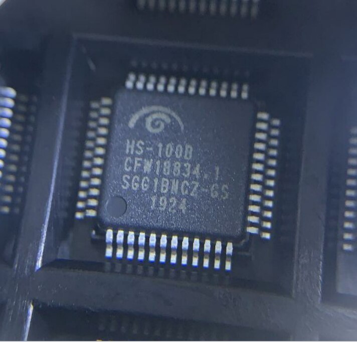 Best Quality 100% original In Stock 5pcs/lot HS-100 HS-100B  LQFP-48 100B USBIC Chip