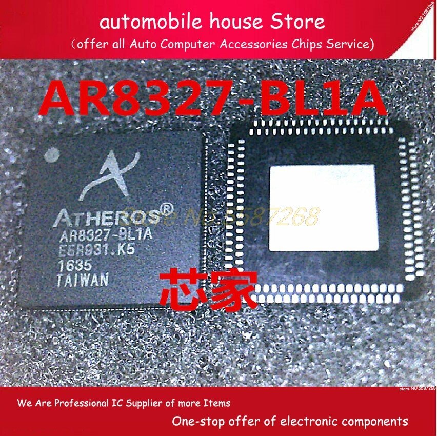 Best Quality 1pcs/lot AR8327-BL1A AR8327 AR8327BL1A QFN148 Router chip integrated circuit IC chip Car computer board driver chip