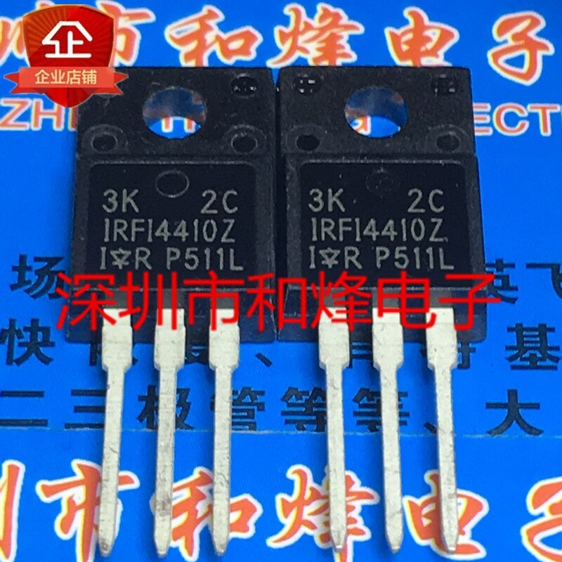 Best Quality 100% original  IRFI4410Z  TO-220F 100V 43A Chip 5pcs