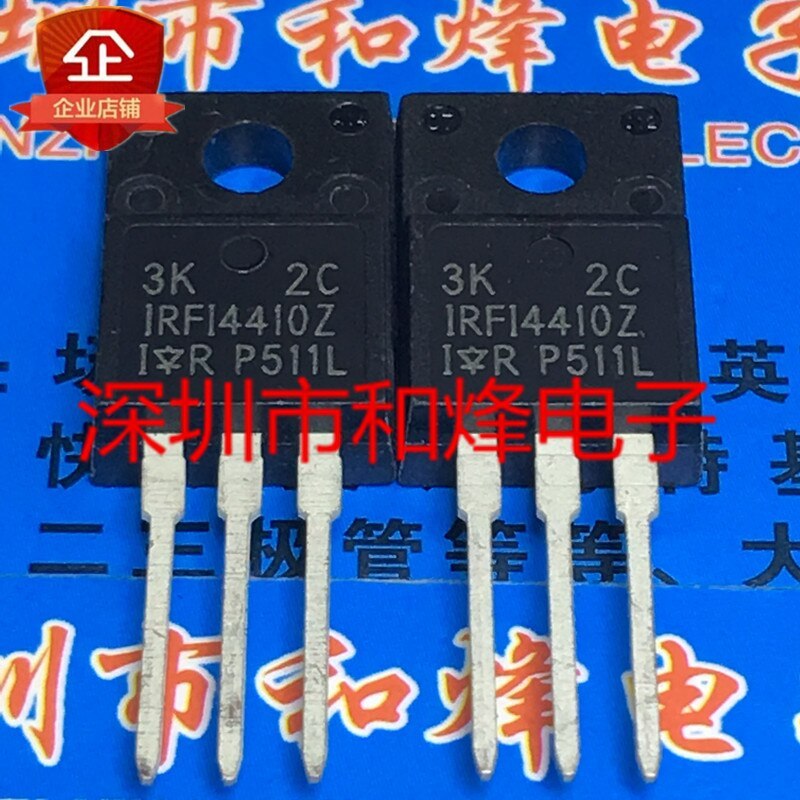 Best Quality 100% original  IRFI4410Z  TO-220F 100V 43A Chip 5pcs