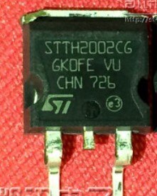 STTH2002CG new original fast recovery diode 20A 200V TO-263