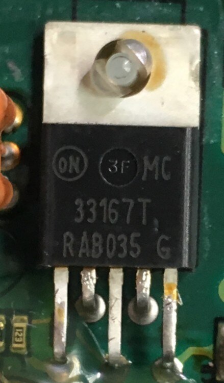 MC33167T MC33167 TO220-5 diode field effect tube