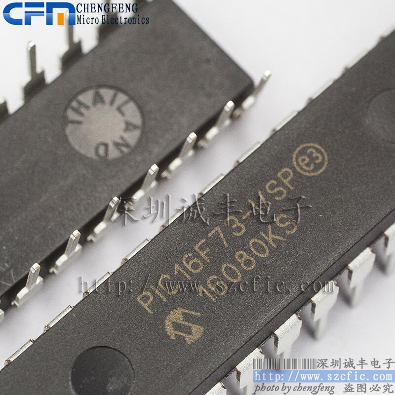 5pieces PIC16F73-I/SP 16F73  DIP