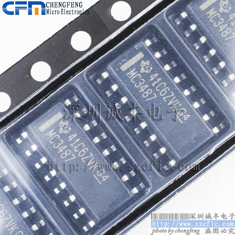 10pieces  MC3487DR MC3487  SOP