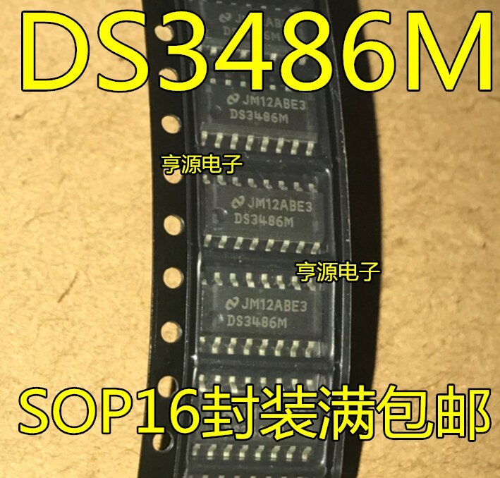 5pieces DS3486M  DS3486  SOP16