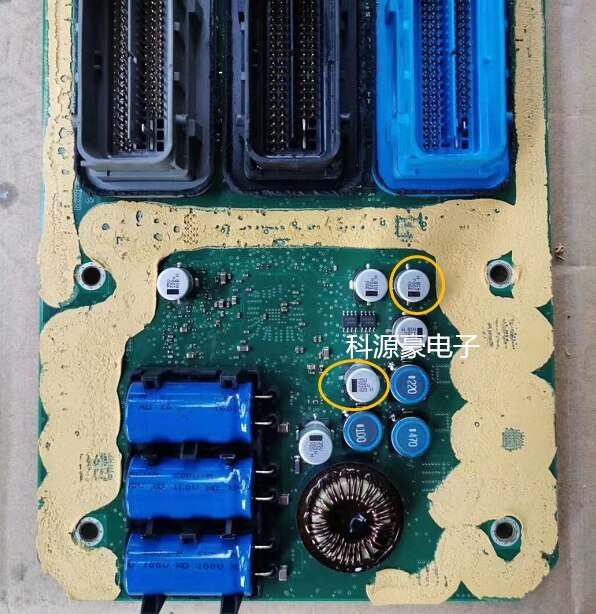5pcs capacitors for Buick LaCrosse computer version P2138-00 accelerator pedal failure vulnerable commonly used capacitors