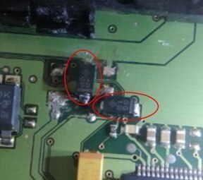 GG for Volkswagen Bosch Automotive Computer Board Diode Brand New