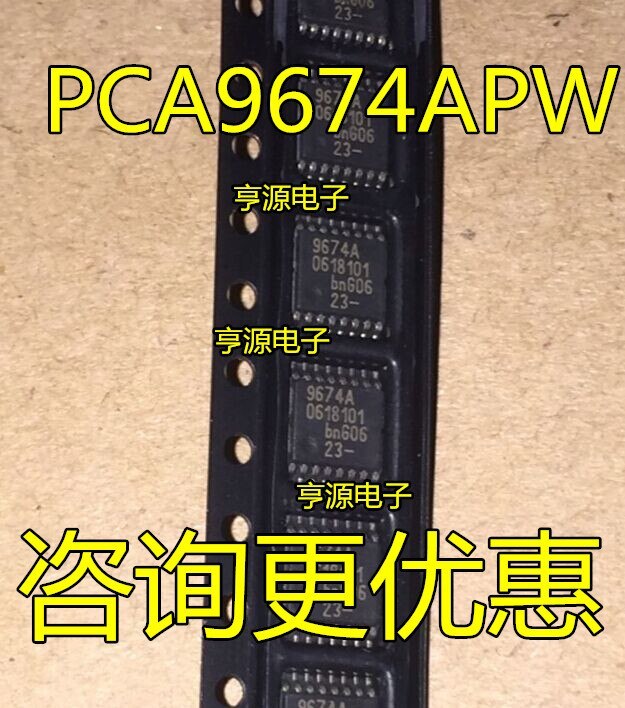 5pieces PCA9674  PCA9674APW  9674A