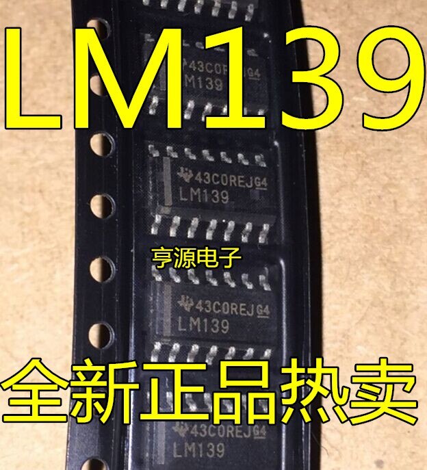 100% Test Best Qualiy 10pieces LM139 LM139DR  SOP-14