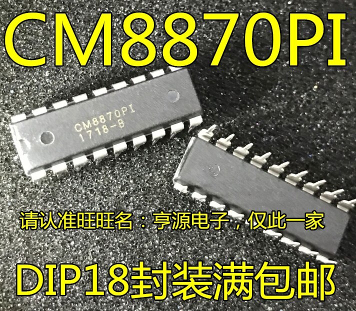 100% Test Best quality 10pieces CM8870  CM8870PI DIP18