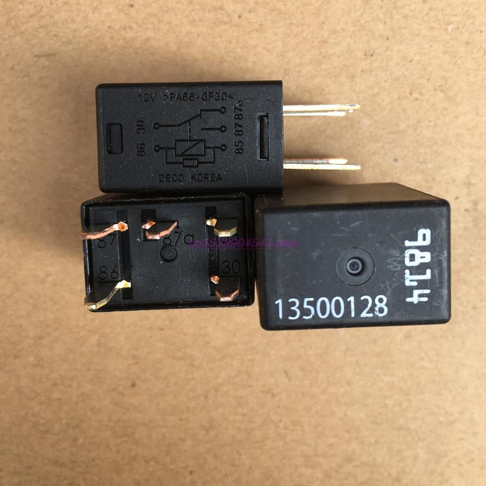 1pc for GM Car Relay Buick New Regal Lacross GL8 Luzun Chevrolet Cruze 13500128 9814 5pin 13848981 4pin Chipnet