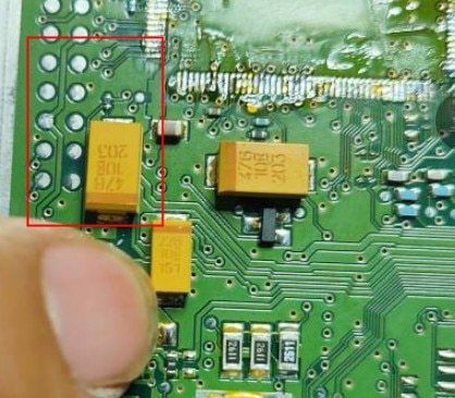 10pcs 476A Tantalum Capacitor 476 47UF 10V Automotive Computer Board IC Chip