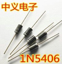 10pcs 1N5406 IN5406 Excavator computer board car computer board rectifier diode 3A 600V brand new