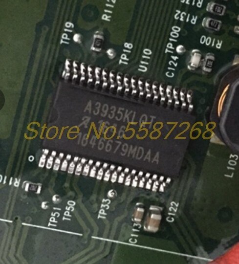 5PCS/LOT A3935KLQT 3-phase power controller motor driver chip A3935KLQ for Peugeot 301 Elysee ECU Board