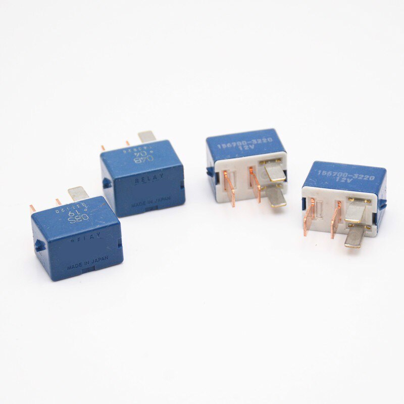 5pcs second hand genuine automotive car relay 90987-02027 for toyota 4pin DC 12V 156700-3220 for Suzuki Swift 2018