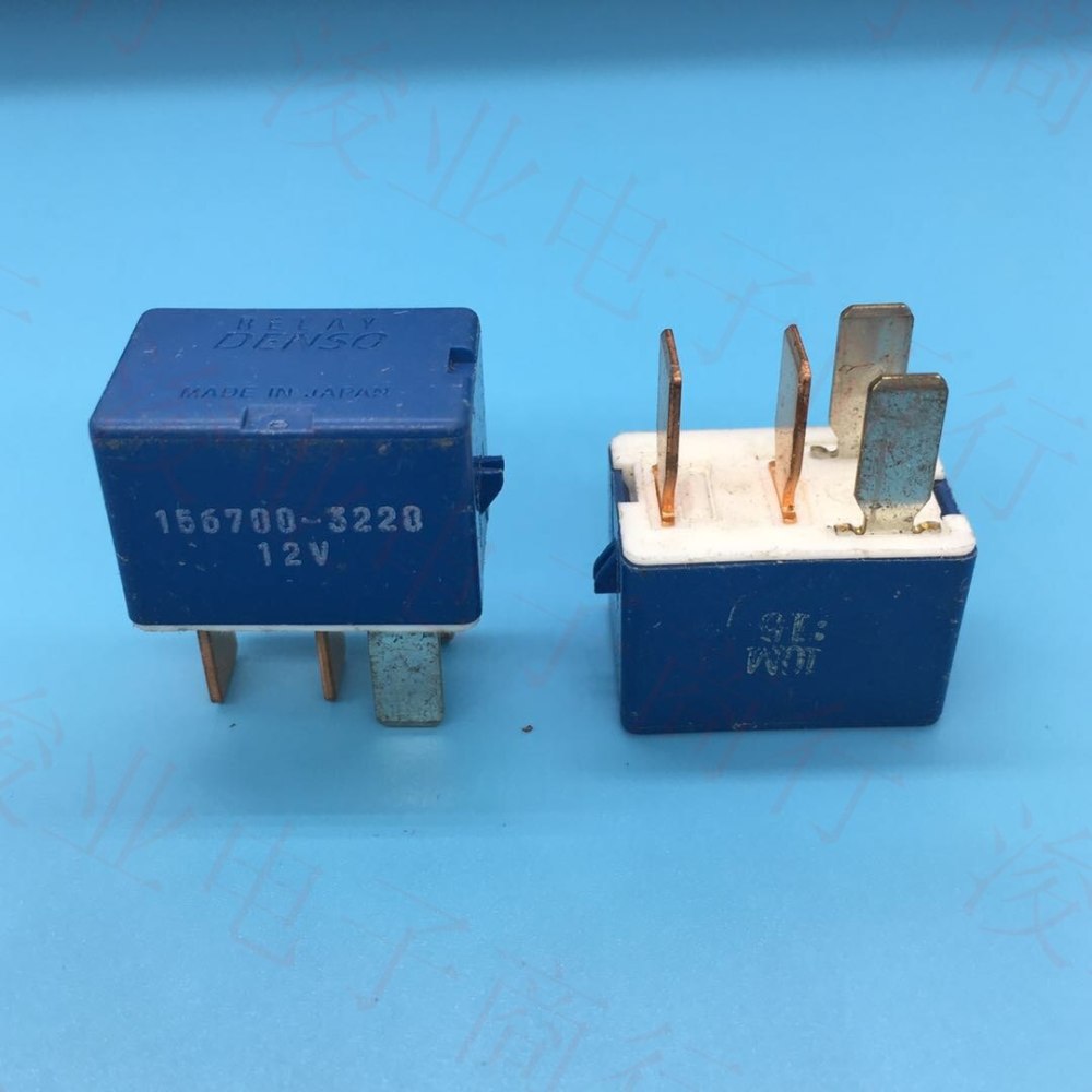 5pcs second hand genuine automotive car relay 90987-02027 for toyota 4pin DC 12V 156700-3220 for Suzuki Swift 2018