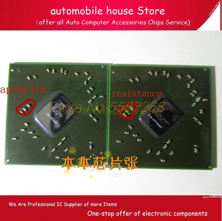 New 216-0774007 216 0774007 bga chip reball with balls IC chips with Capacitance BGA Chipest with resistance