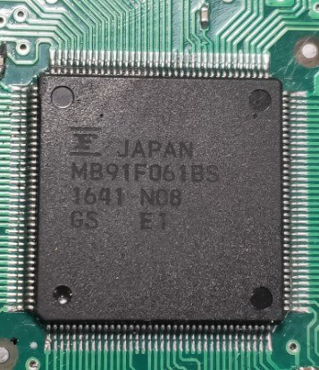 MB91F061 MB91F061BS QFP144 Automotive Computer Board IC Chip CPU Module