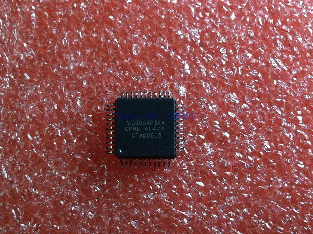 5pcs/lot MC908AP32ACFBE MC908AP32 QFP-44 Microcontroller chip automotive chip