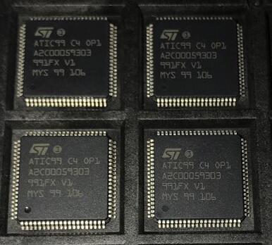 10PCS/Lot New ATIC99 C4 OP1 QFP80 A2C00059303 ATIC99C4 car computer board driver chips