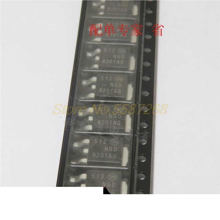 5PCS  NGD8201AG TO252 8201AG NGD8201 Automotive ignition coil transistor For BMW modern Rena 