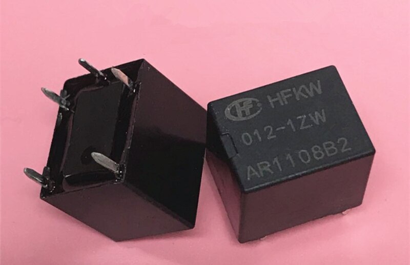 10PCS/LOT Relay HFKW-012-1ZW 5pin conversion 20A16VDC HFKW / 012-1ZW Car relay 012-1ZW