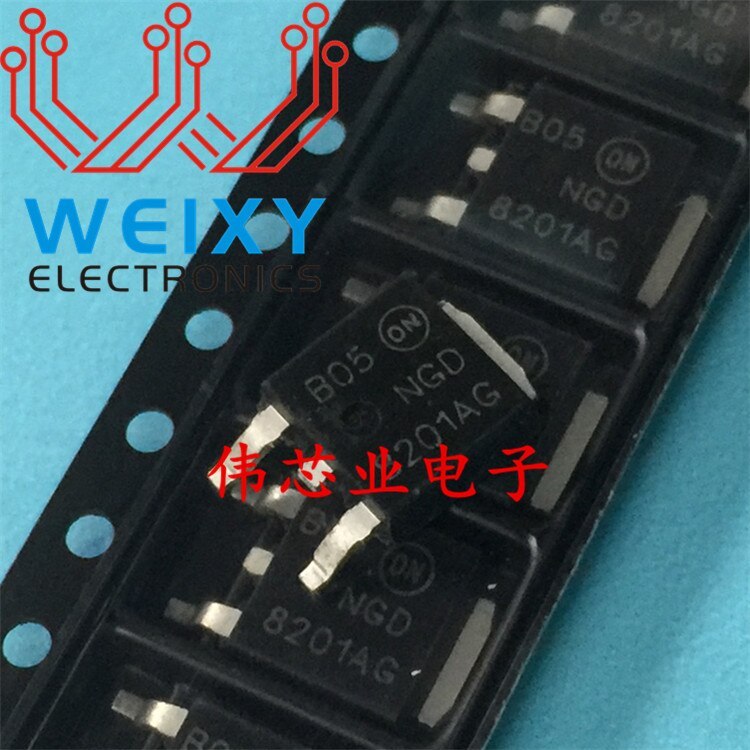 5PCS  NGD8201AG TO252 8201AG NGD8201 Automotive ignition coil transistor For BMW modern Rena 
