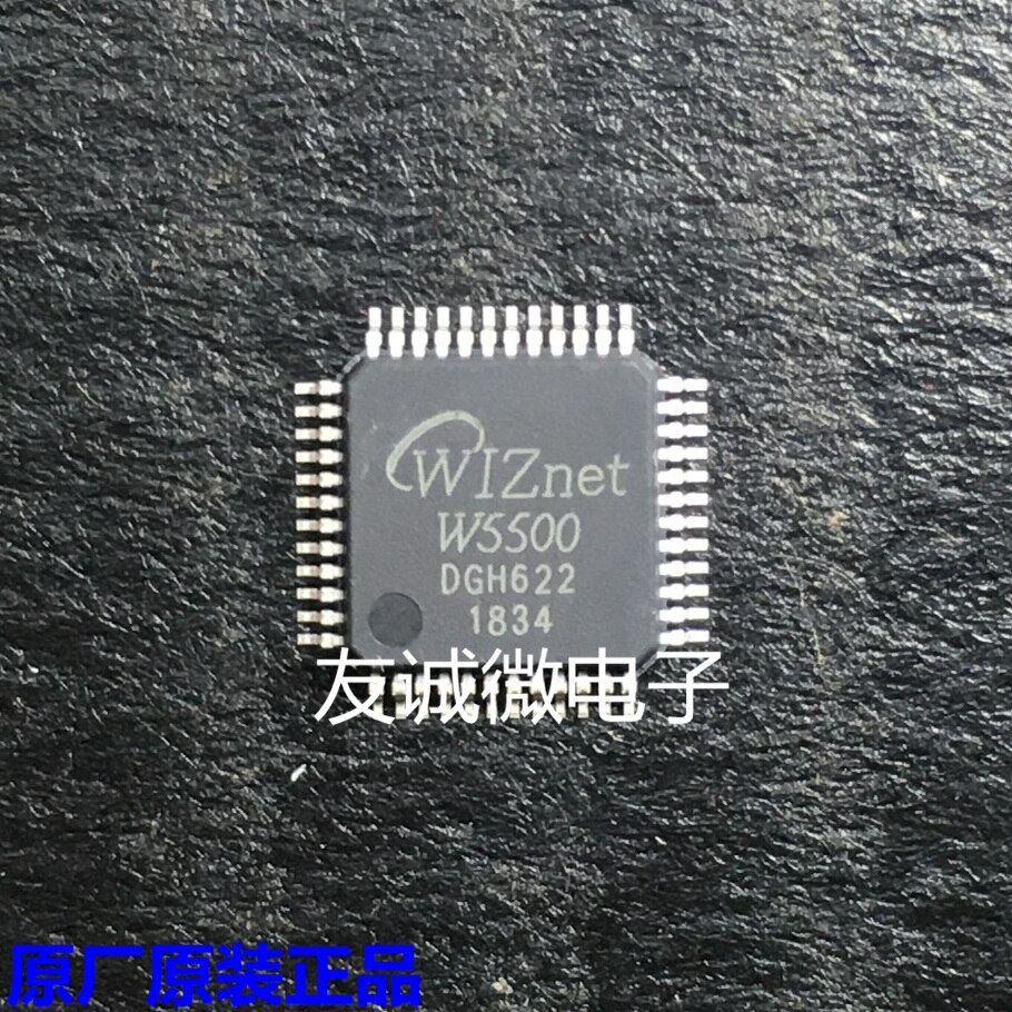 NEW 10PCS/LOT W5500 LQFP48 IC Ethernet Controller Memory chips