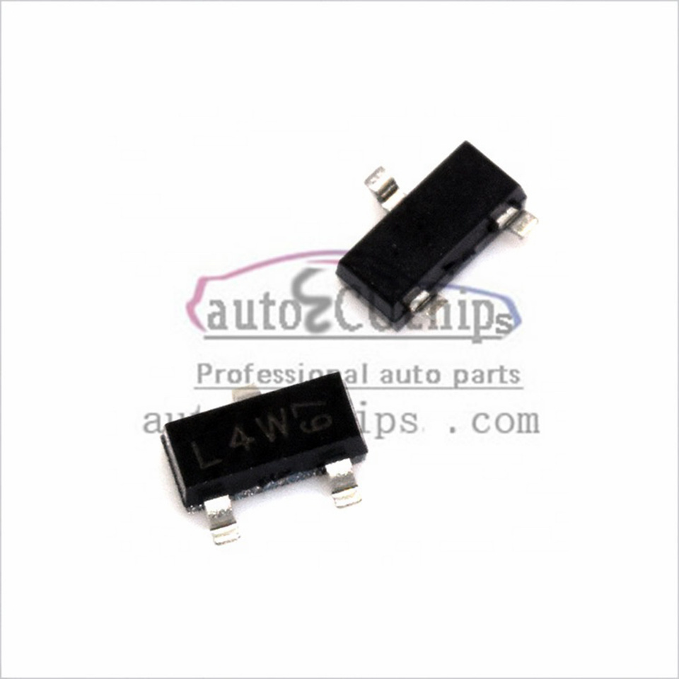 100pcs Diode BAT54 Marking L4W 0.2A/30V SOT23-3 Buick Cruze ESP Module Small Transistor TAW
