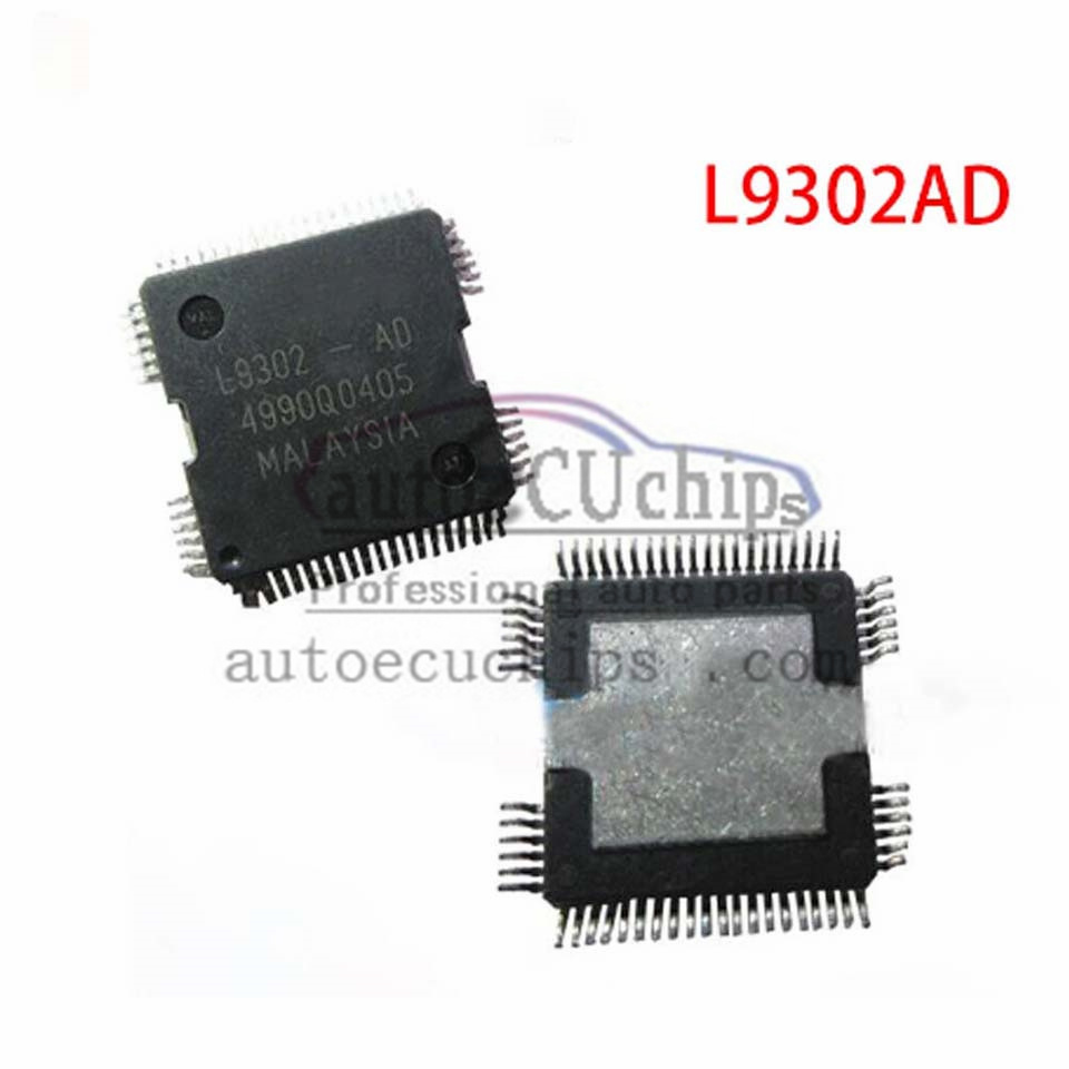 5pcs L9302-AD L9302 QFP64 Car Ignition Fuel injection Chip Nissan Teana Car engine ESP Repair IC