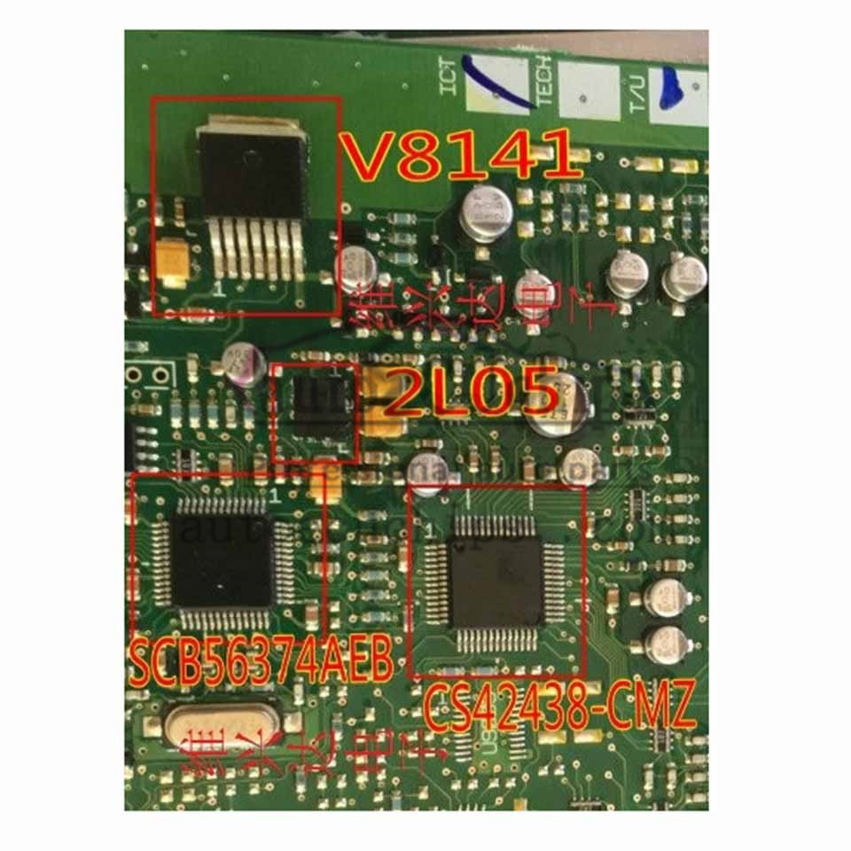 4-piece Set Repair KIT GM Cadillac Buick GL8 Renault Maserati Mazda Bose Amplifier Vulnerable Chip SCB56374AEB NCV8141 2L05 CS42438-CMZ