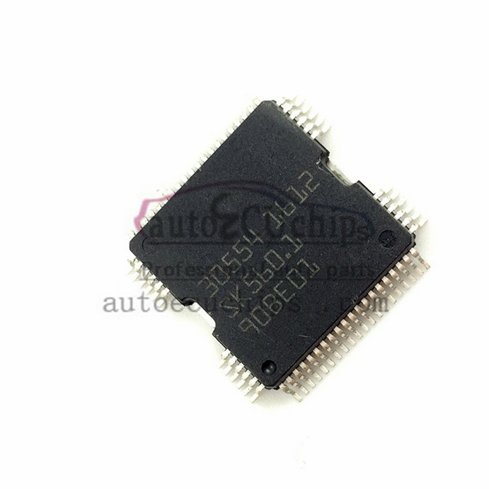 5Pcs New Original BOSCH 30554 QFP64 Repair Chip Audi Mercedes-Benz ME9.7 Engine Diesel Computer Board Power Module Driver