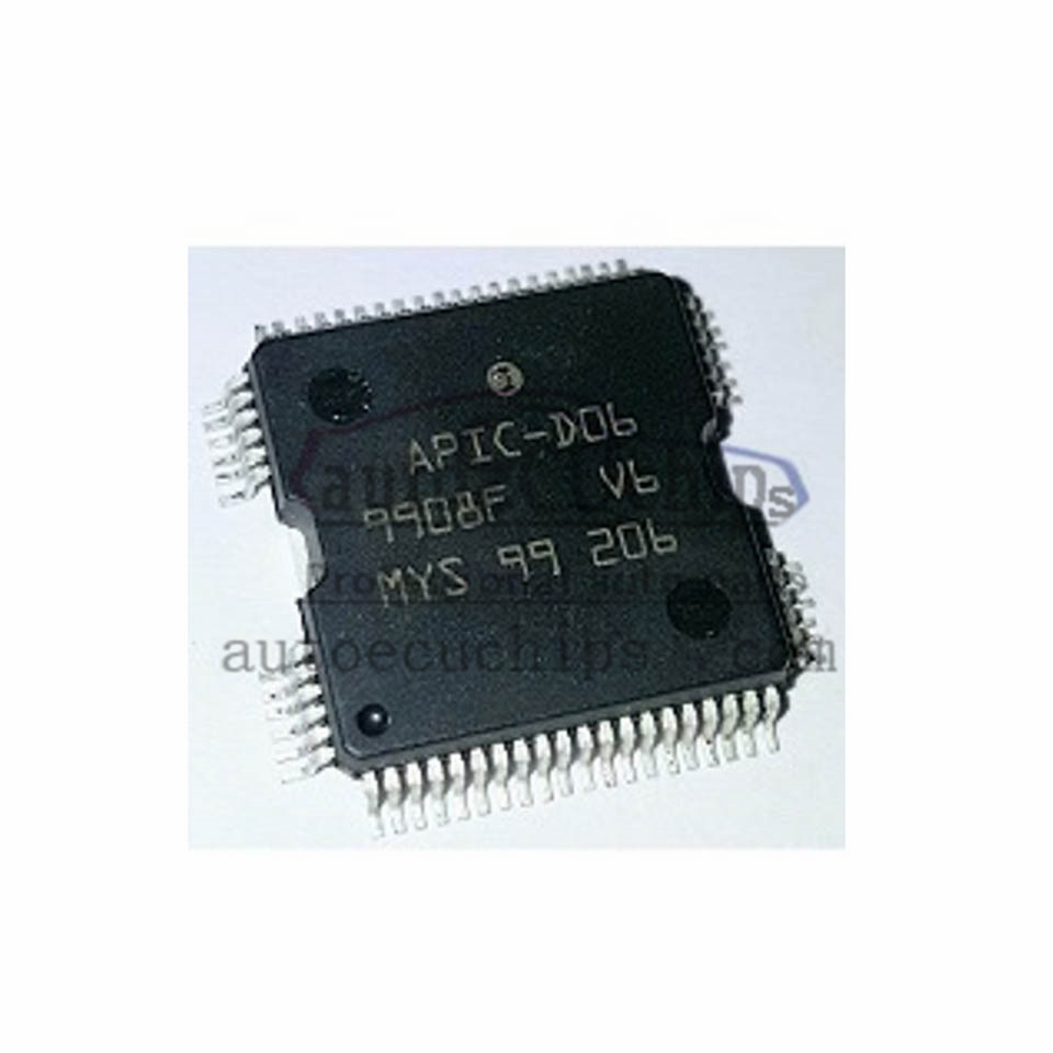 10pcs Original APIC-D06 QFP64 Repair IC Renault Koleo Nissan Automobile Computer Board Ignition Fuel Injection Integrated Block Chipnet Chip