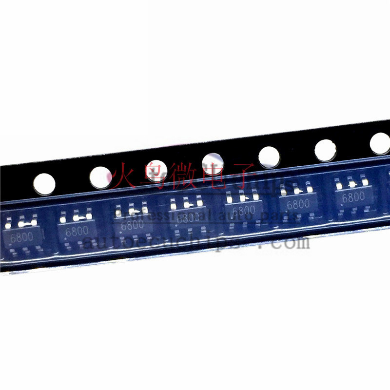 50pcs AO6800 KF6800 Marking 6800 SOT23-6 TSOP-6 3.4A 30V Dual N-channel MOSFET Repair Chips ICs Transistor