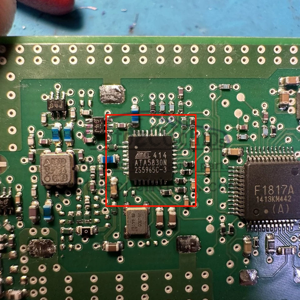 5pcs ATA5830N QFN32 Auto ECU Chips Repair ICs