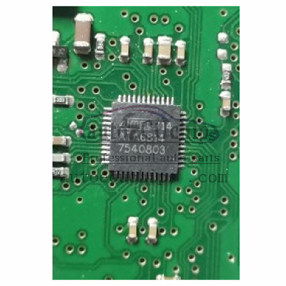 5pcs ATA6814 QFP48 Volkswagen Electronic Handbrake Module IC Auto ECU Chips