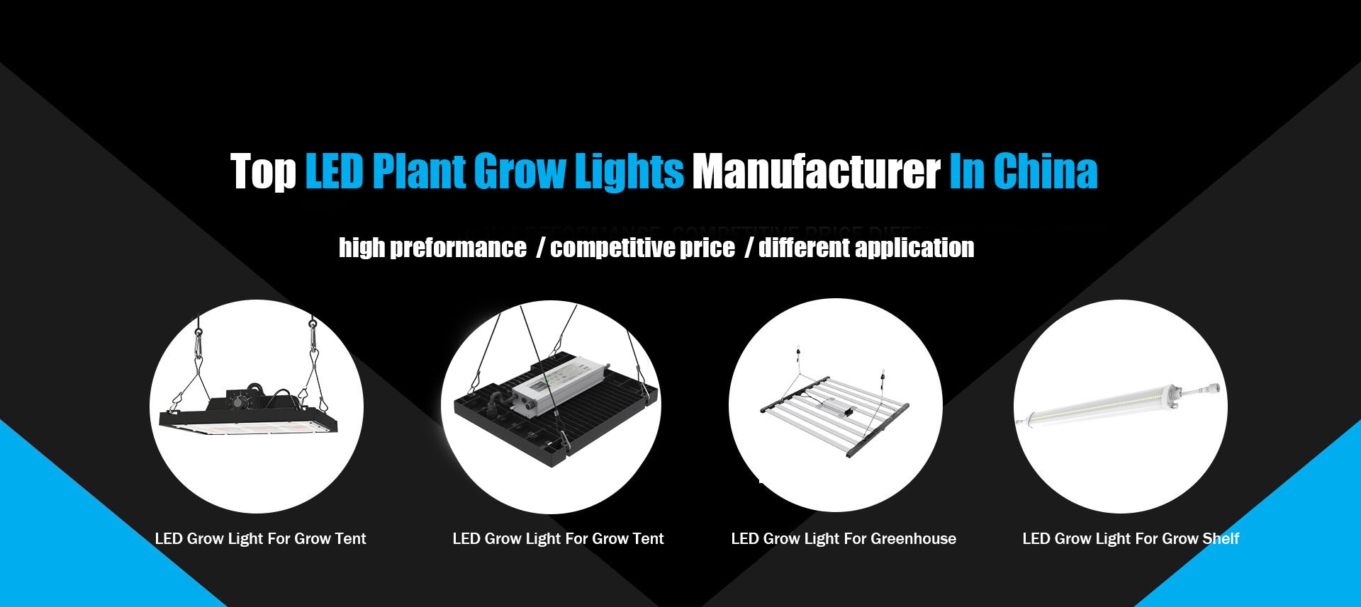 Siamo un produttore leader di luci di crescita a LED