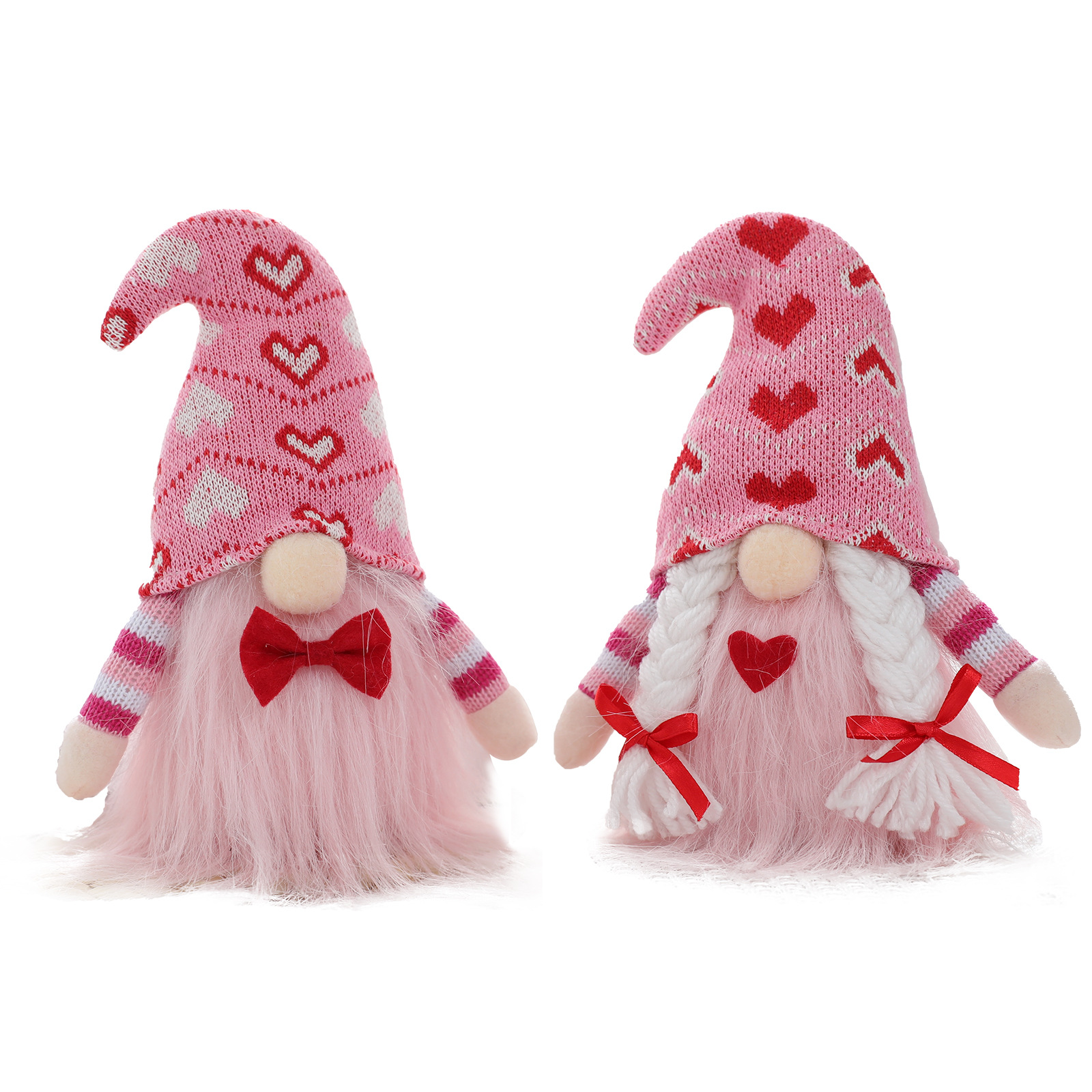 Valentine's Day Pink Love Doll Decoration