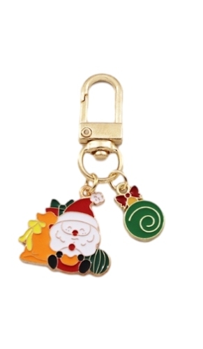 Christmas House Christmas Snowman keychain1