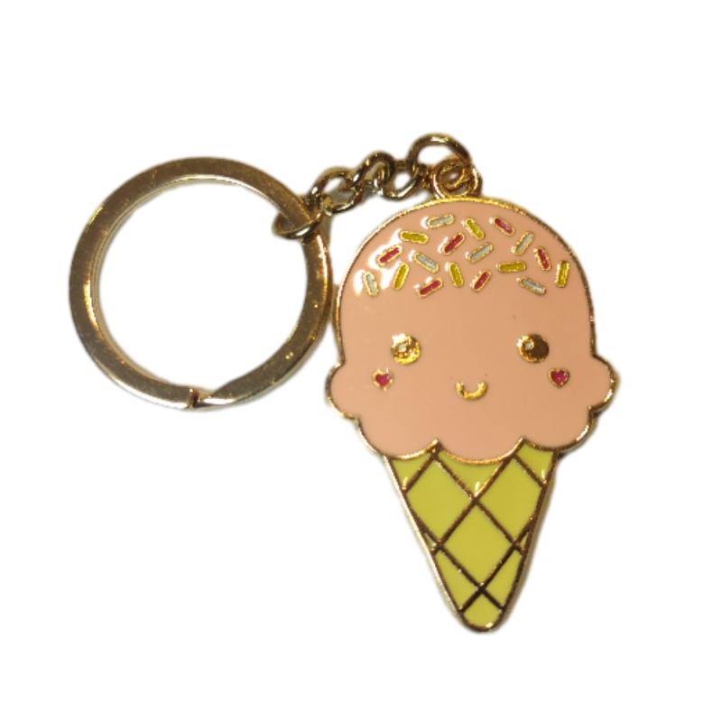 Ice cream keychain