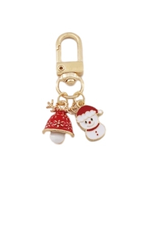 Yeti red mushroom key chain