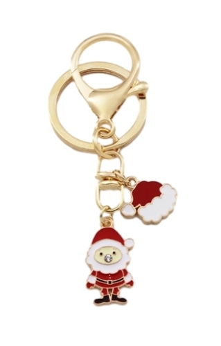 Santa Claus hat key chain2
