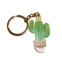 Cactus keychain